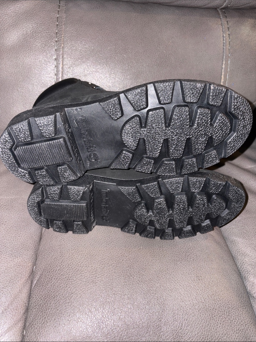(New) Never worn Timberland Black Nubuck 6-Inch Lace-Up Boots (Big kids) *No Box - Picture 5 of 7